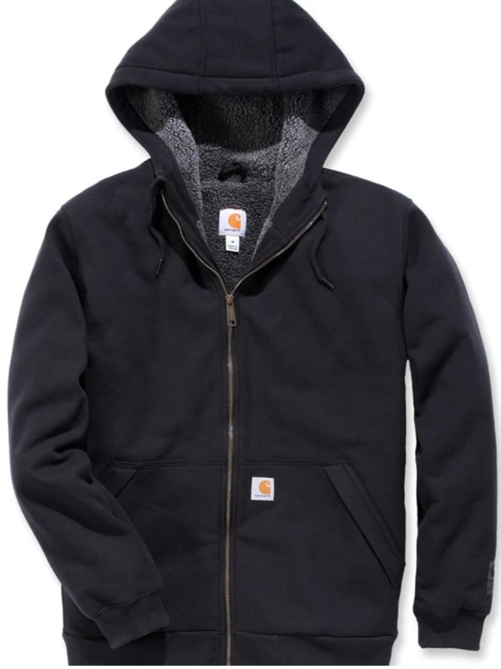 Carhartt Rain Defender Midweight Sherpa-Lined Full-Zip Jacket Size 2XL NWT $74.9